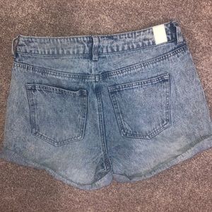 CP jean high waisted mom shorts